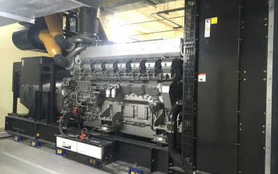 Cung cấp tổ máy phát điện Mitsubishi (SME) công suất 2100KVA tại KCN Long Hậu
